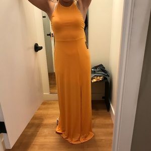 Express Yellow Dress